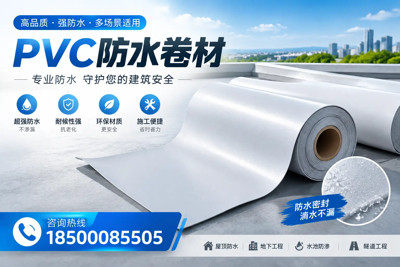 PVC防水卷材的市场竞争分析，南京品牌选择参考